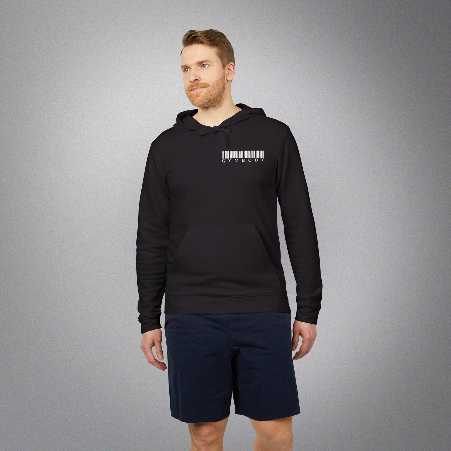 Men's Fleece Hoodie Black, adidas®