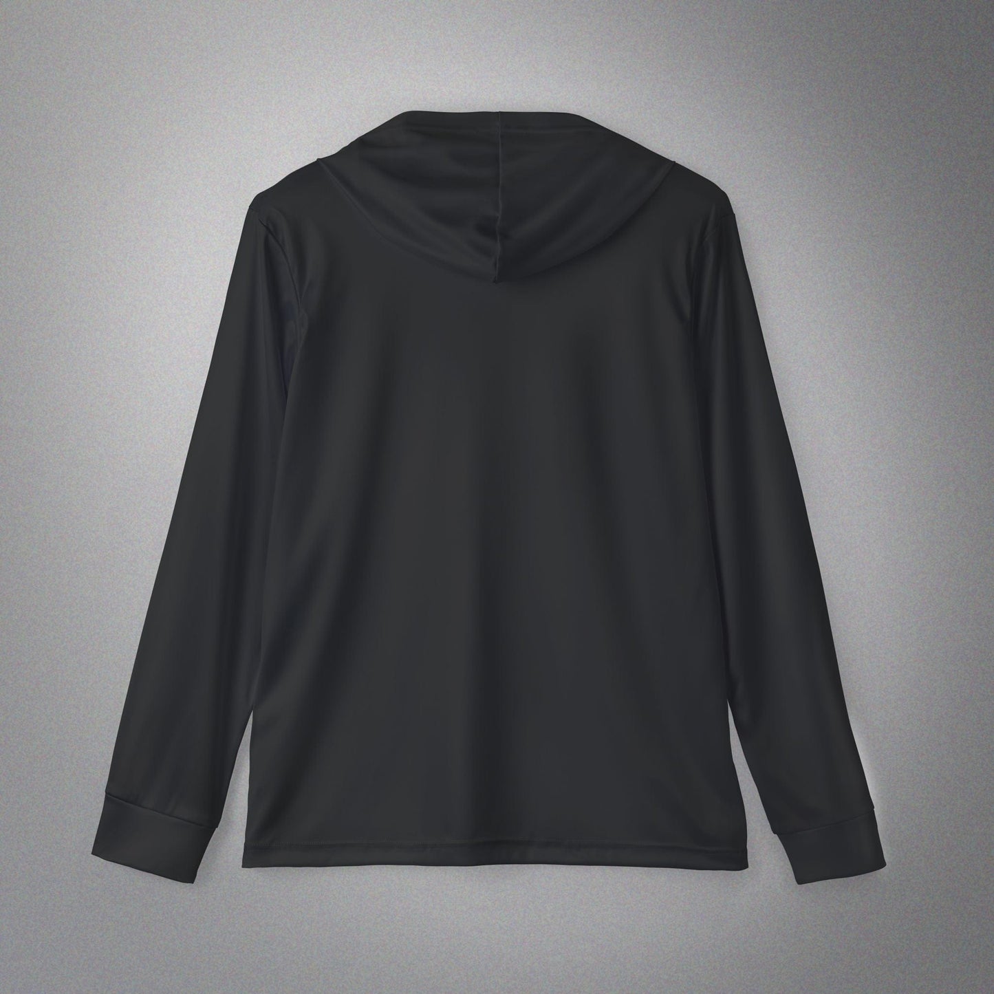 Men's Moisture-Wicking Polyester Hoodie Black