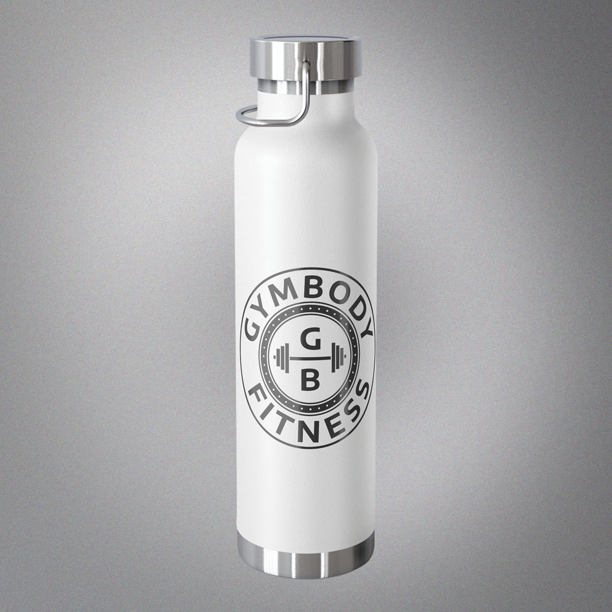 Copper Vacuum Insulated Bottle, 22oz White