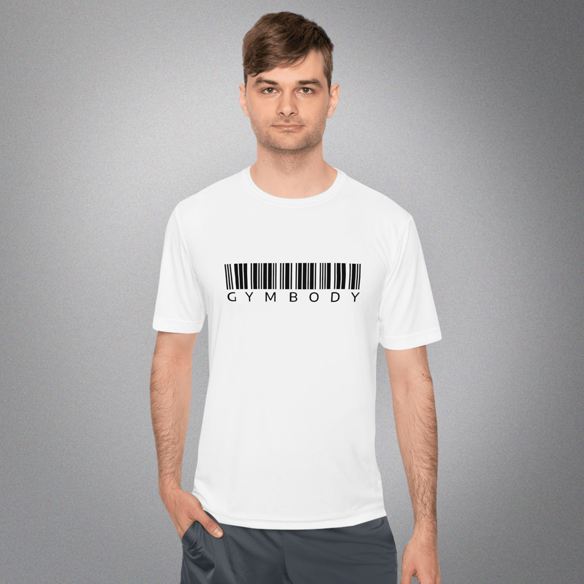 Men's Moisture Wicking Tee White