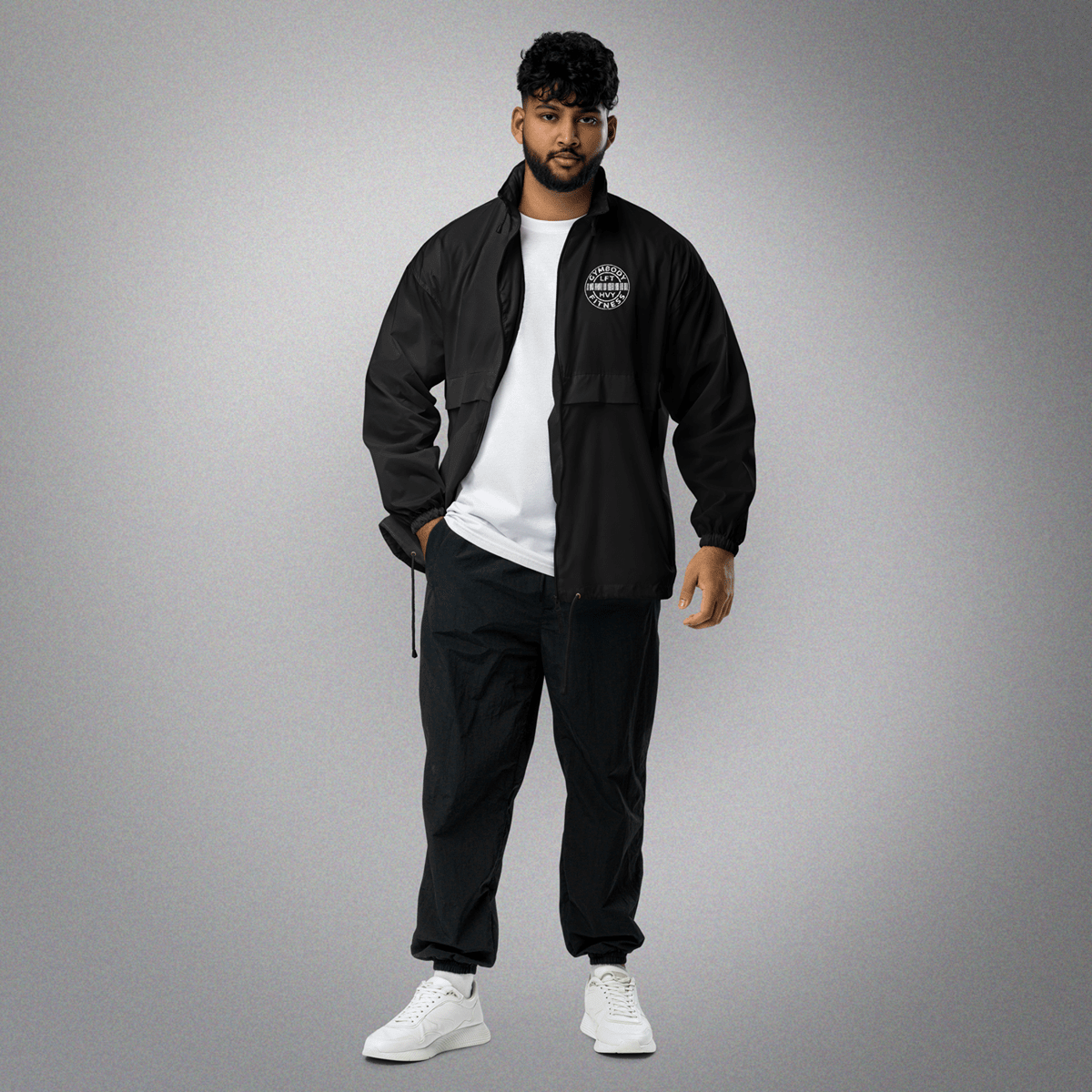 Men's windbreaker Black