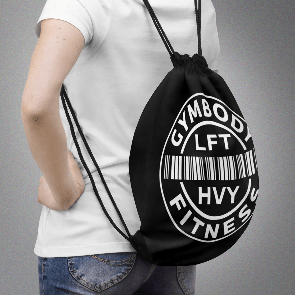 Drawstring Bag Black