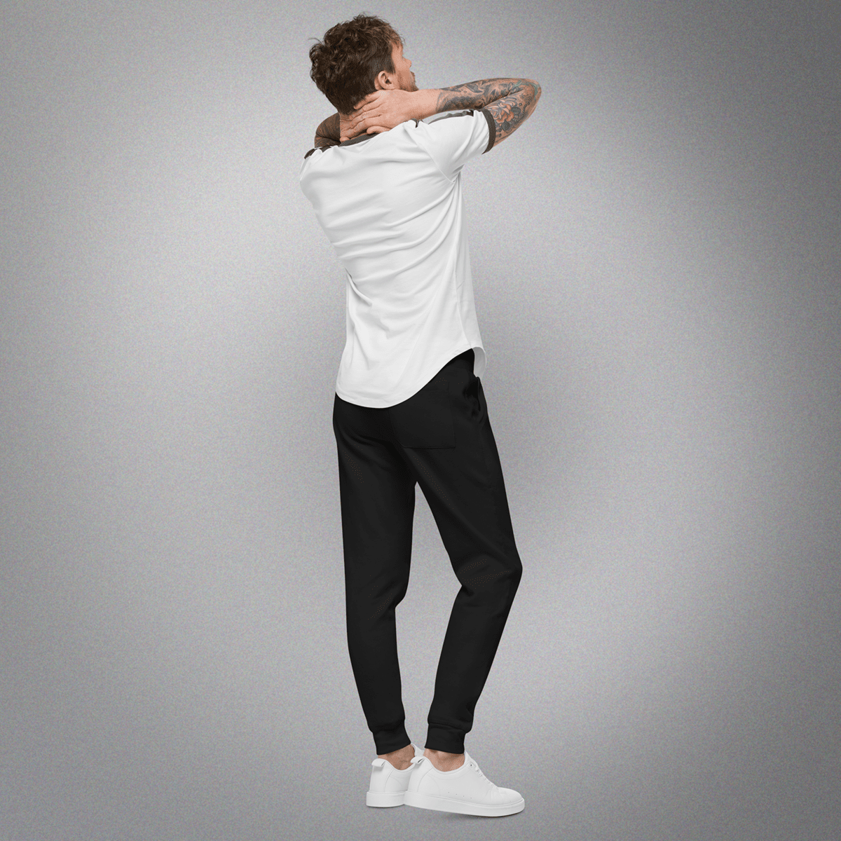 Men's Fleece Sweatpants Black