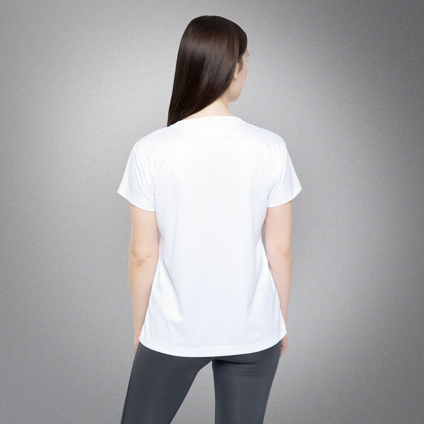 Women's Moisture-Wicking Polyester White