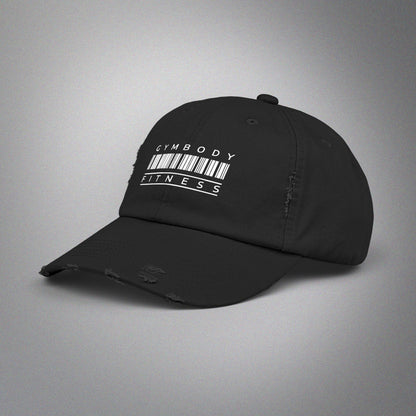 Distressed Hat Black