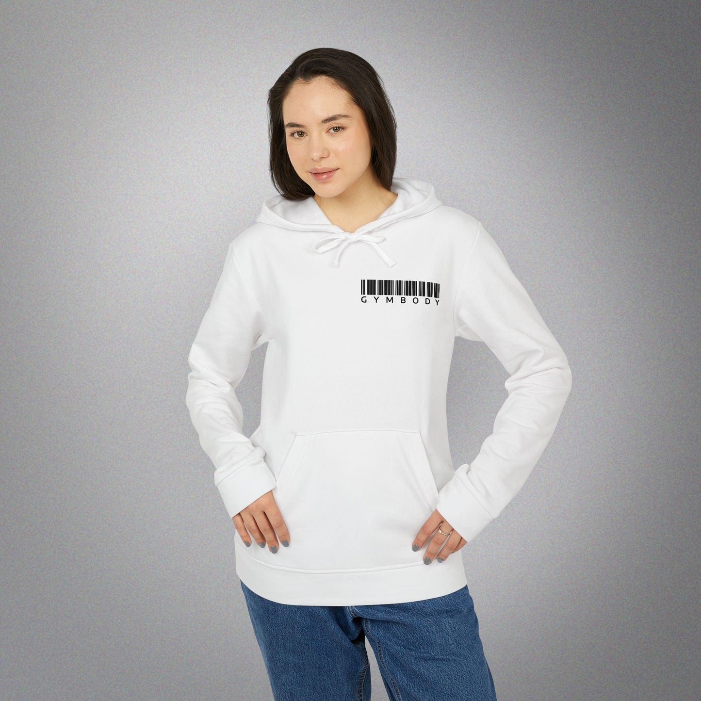 Women's Fleece Hoodie White, adidas®