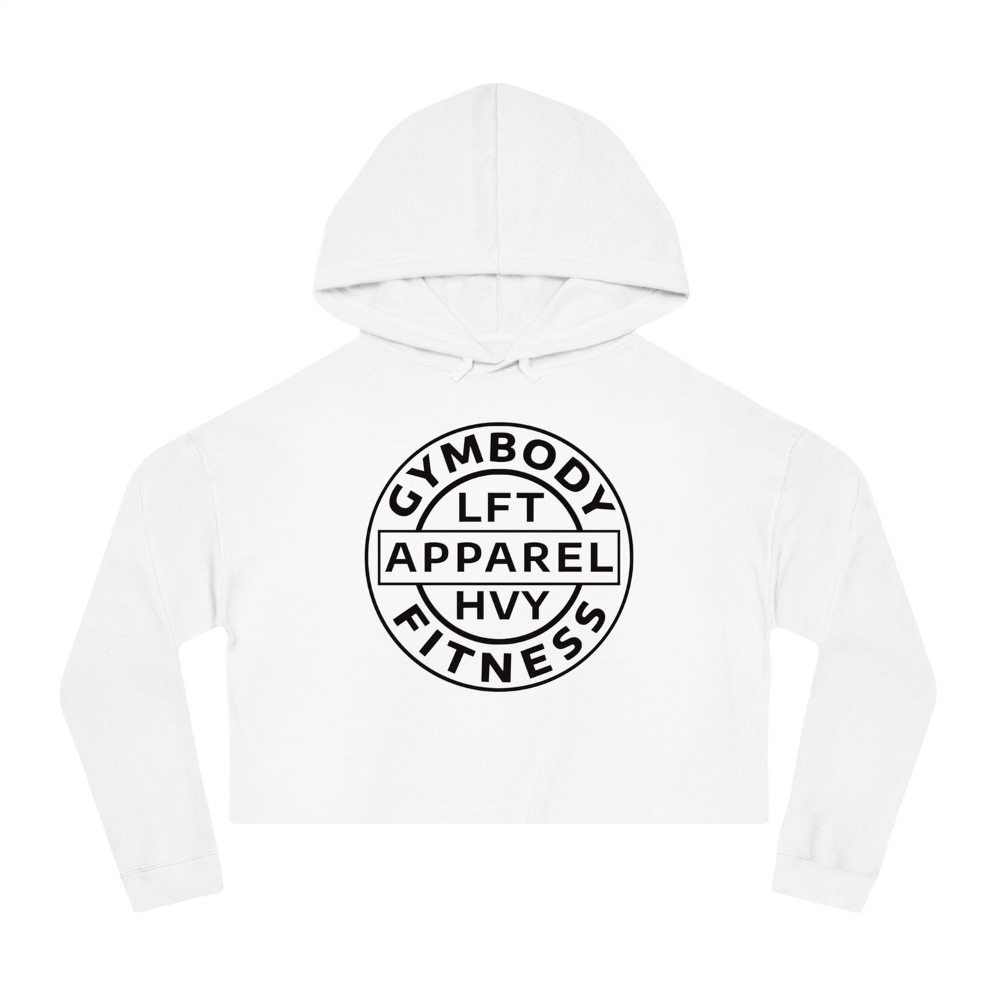 Women’s Crop Hoodie White