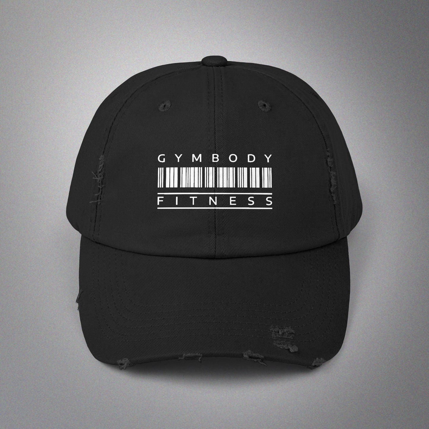 Distressed Hat Black