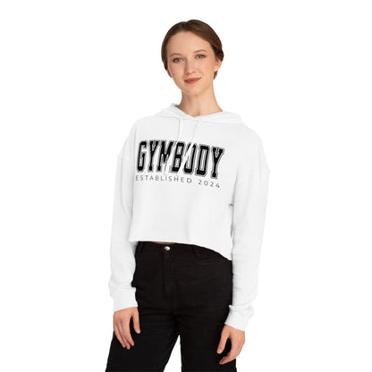 Women’s Crop Hoodie White