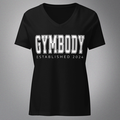 Women’s V-Neck Cotton Black