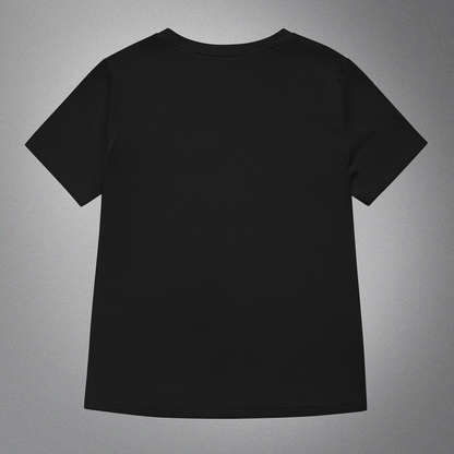Women’s V-Neck Cotton Black