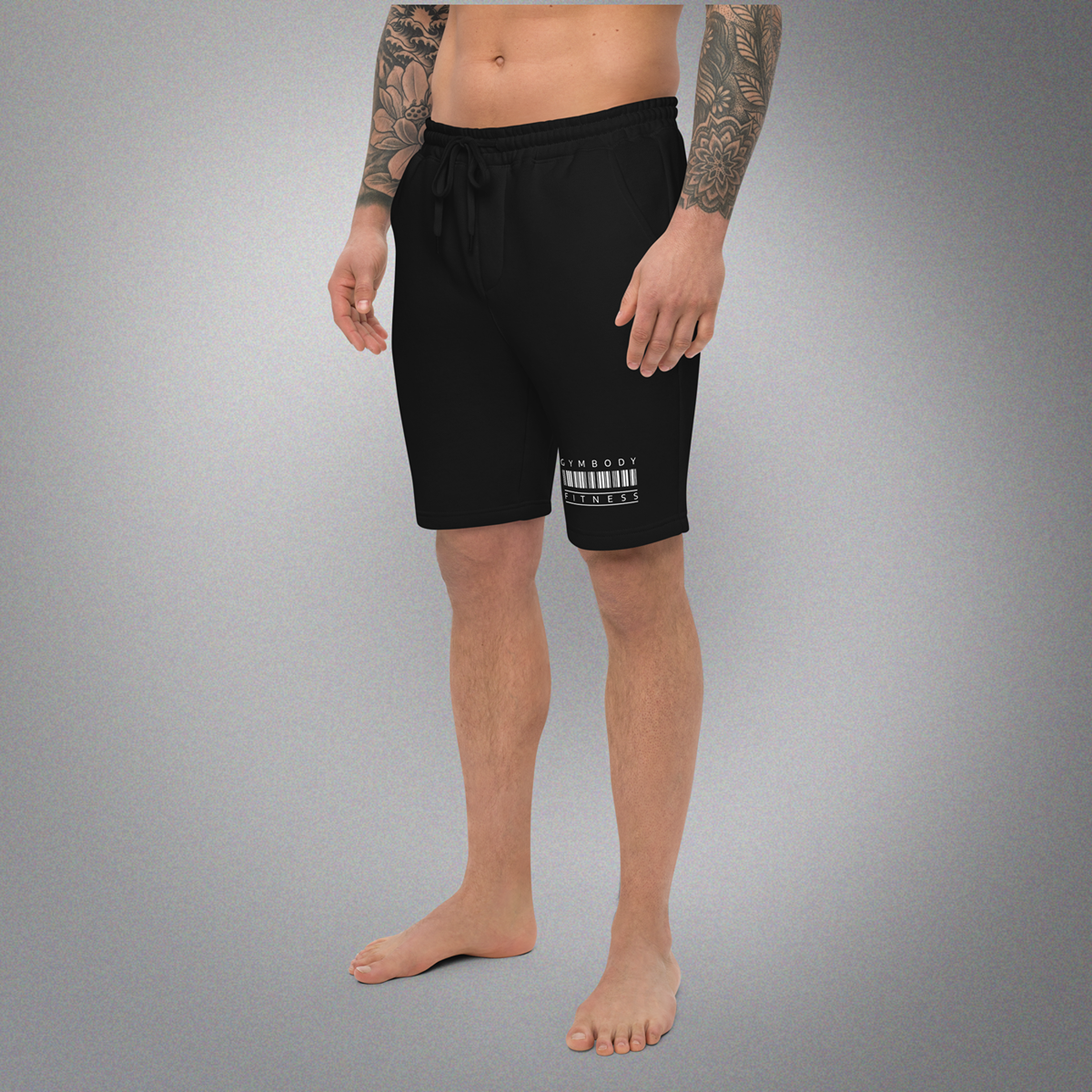 Men's Fleece Shorts Black