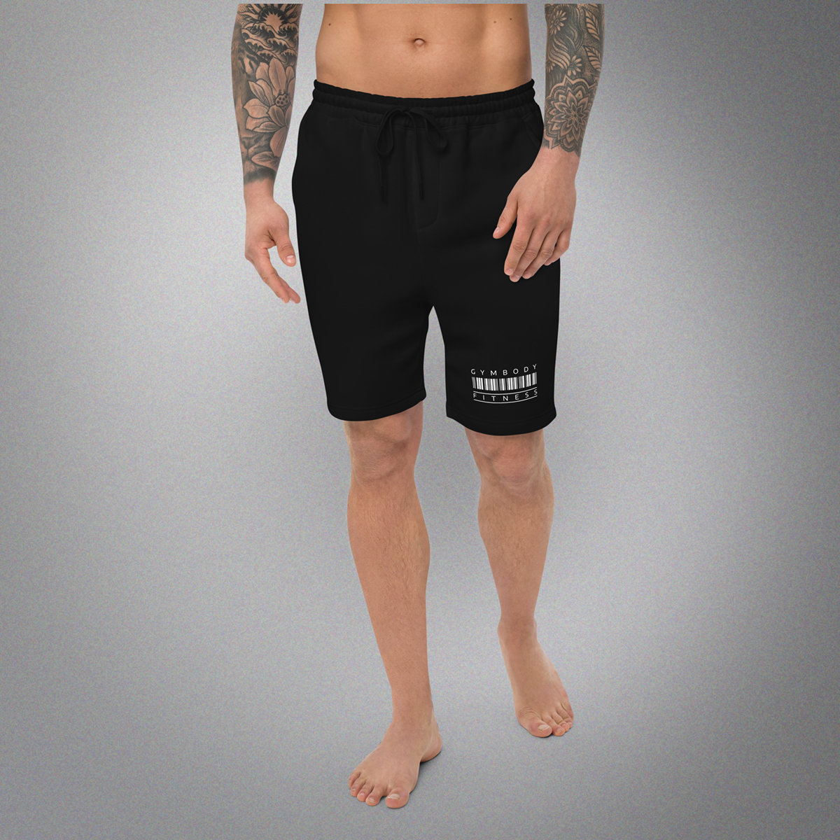 Men's Fleece Shorts Black