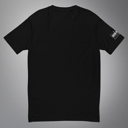 Men's Cotton Short Sleeve Black