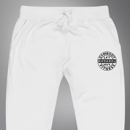 Men's Fleece Sweatpants White