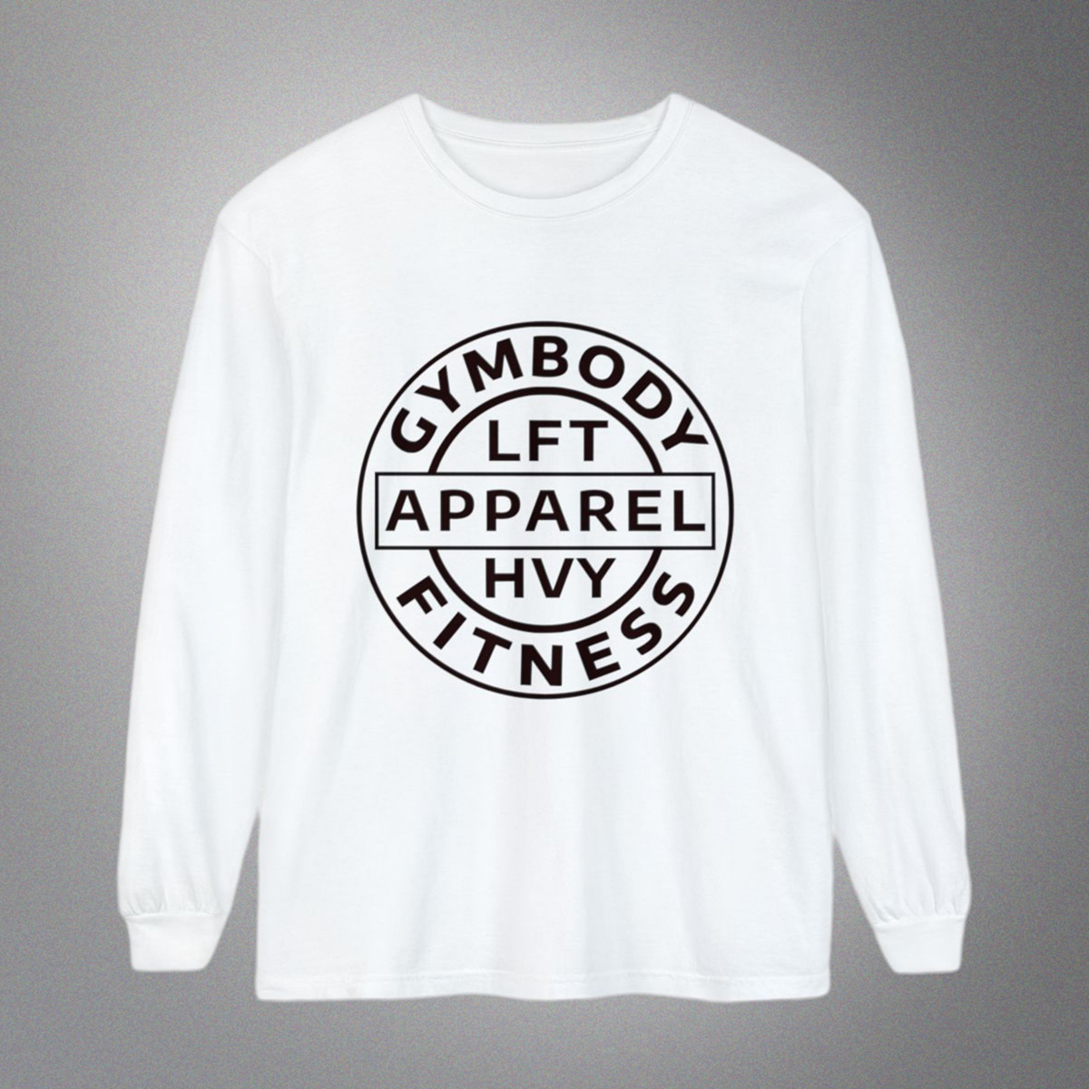 Men's Cotton Long Sleeve White