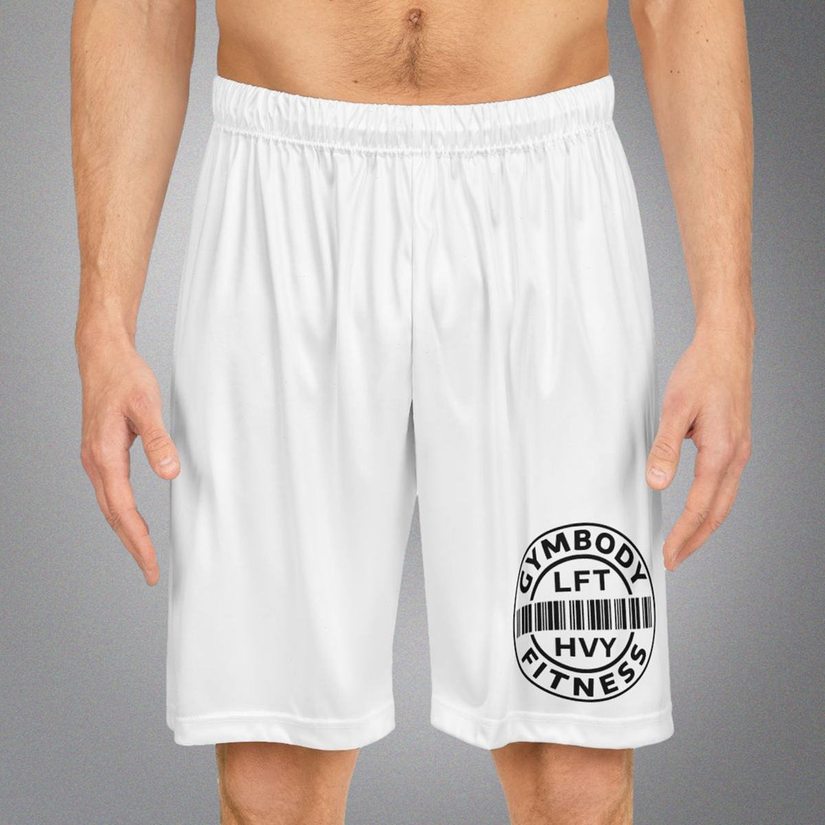 Men's Basketball Shorts White