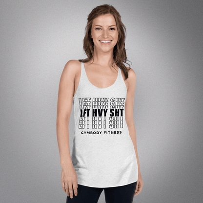 Women's Racerback Tank White