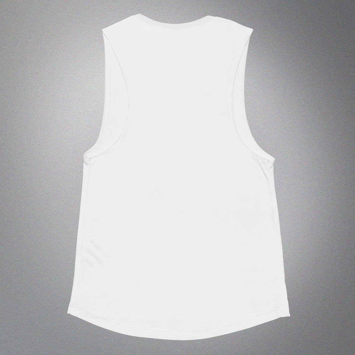 Women's Muscle Tank White