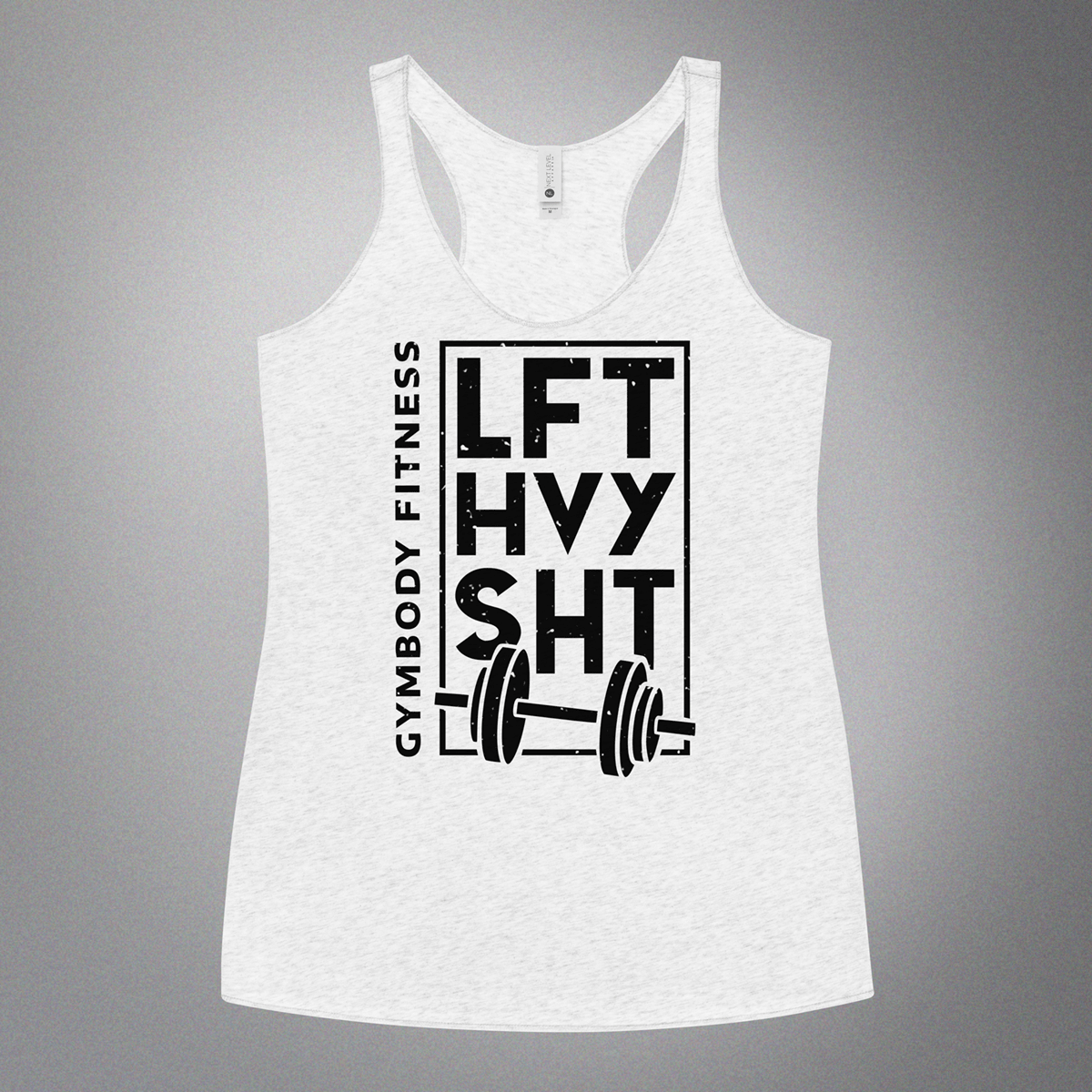 Women's Racerback Tank White