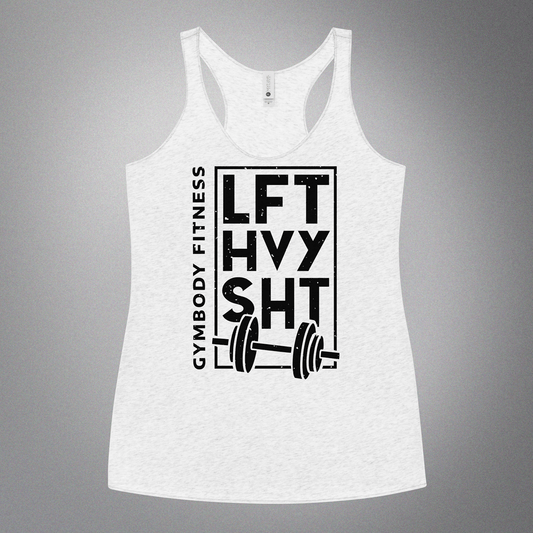 Women's Racerback Tank White