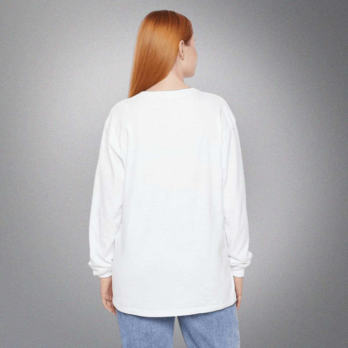 Women's Cotton Long Sleeve White