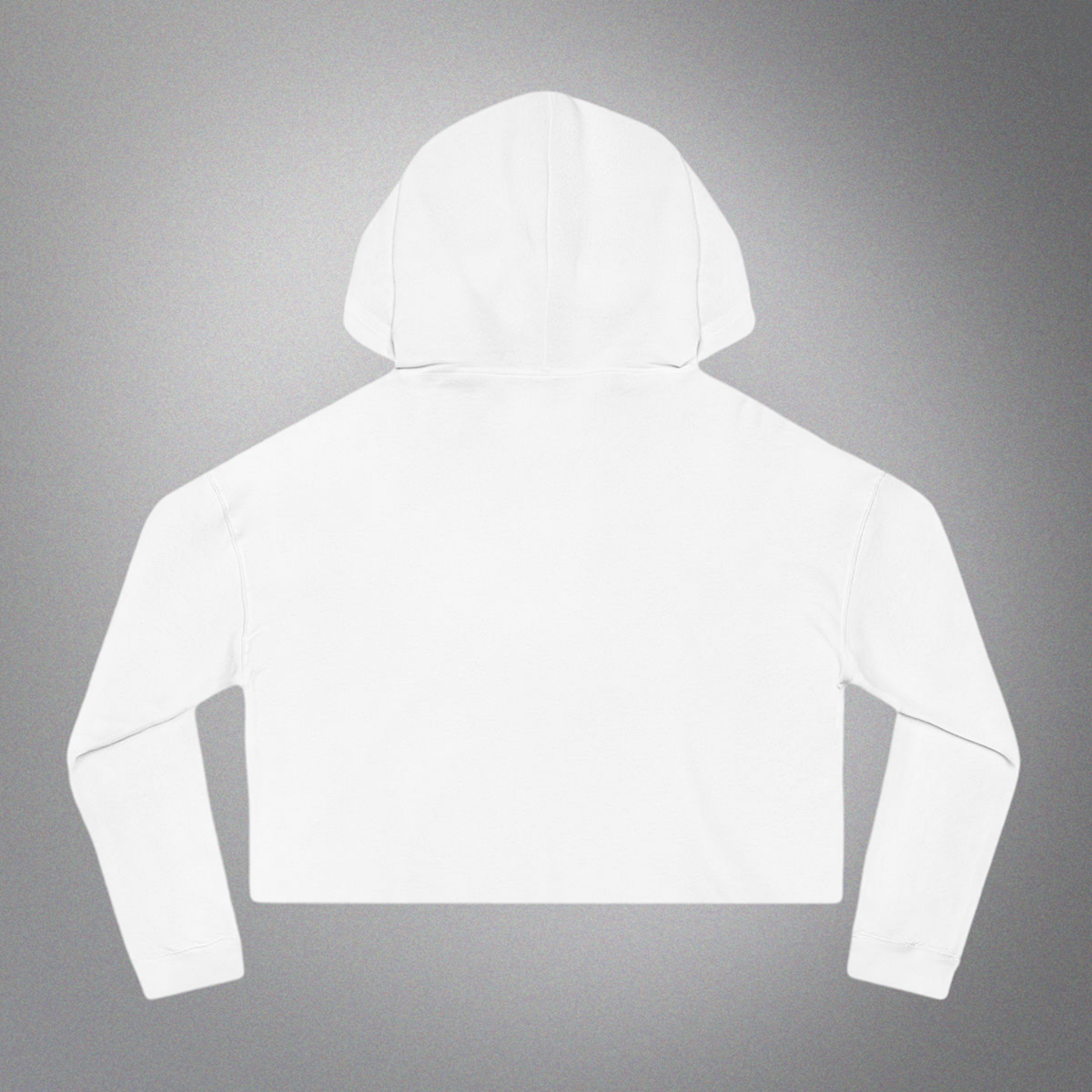 Women’s Crop Hoodie White